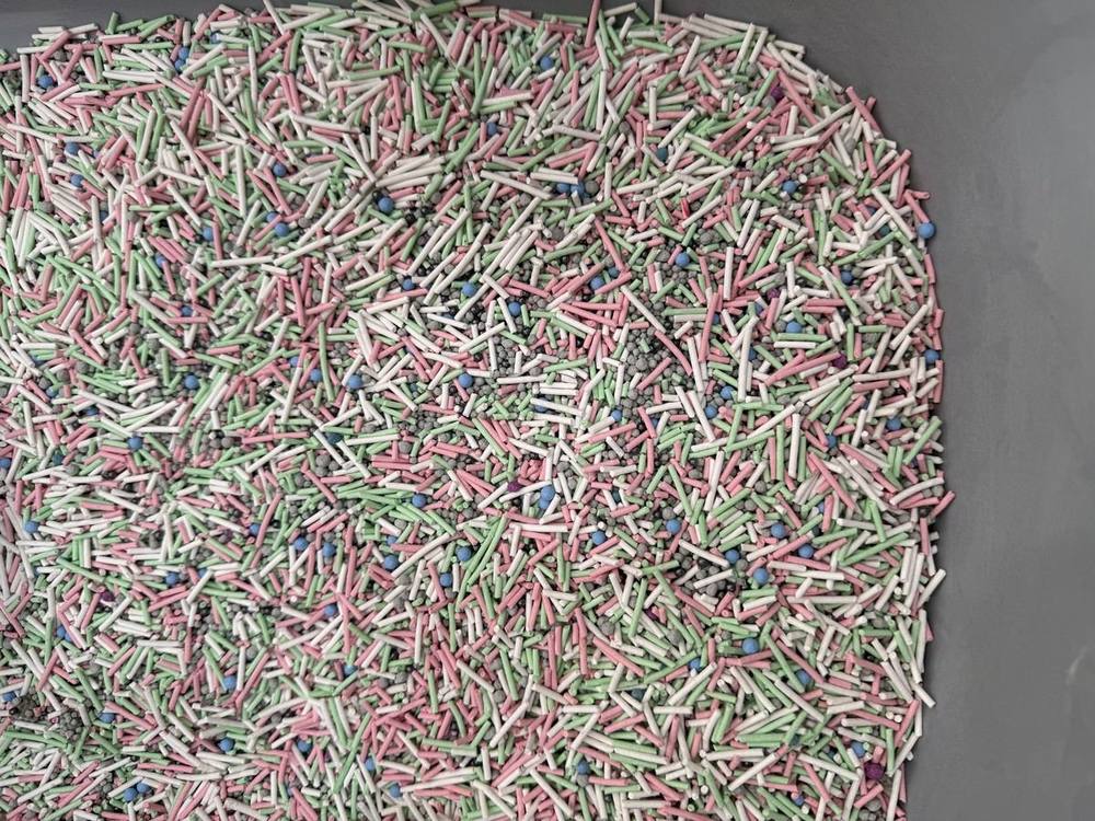 Mixed tofu and bentonite cat litter formulas - OEM wholesale China