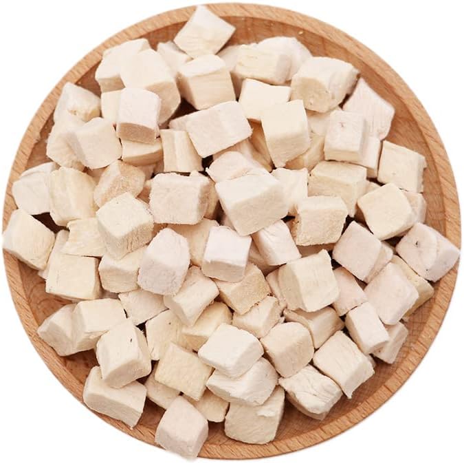 Freeze-dried chicken breast cubes - premium raw ingredient, OEM China